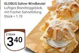 Aktuelle Sahne Angebote bei GLOBUS in Ludwigshafen (Rhein) Aktuelles Sahne-Windbeutel Angebot bei GLOBUS in Ludwigshafen (Rhein) ab 3,40 €
