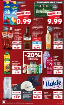 Getränke im Kaufland Prospekt "Hier bin ich richtig" mit 72 Seiten (Chemnitz)