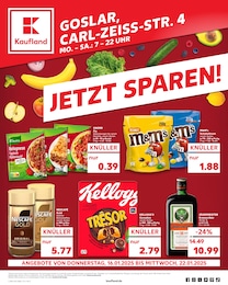 Kaufland Prospekt: "Aktuelle Angebote", 60 Seiten, 16.01.2025 - 22.01.2025