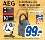 Aktuelles Bodenstaubsauger AB61C10G Clean 6000 Angebot bei expert in Leverkusen ab 99,00 €
