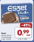 Schnitten Vollmilch Schokolade Angebote von Eszet bei combi Osnabrück für 0,99 €