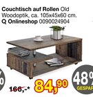 Couchtisch auf Rollen Angebote bei Opti-Megastore Suhl für 84,90 €