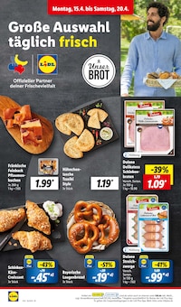 Brot im Lidl Prospekt "LIDL LOHNT SICH" mit 61 Seiten (München)