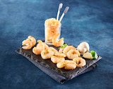 CREVETTES DÉCORTIQUÉES CUITES RÉFRIGÉRÉES MARINÉES AIL ET FINES HERBES - AUCHAN en promo chez Auchan Hypermarché Pernes-les-Fontaines à 3,99 €