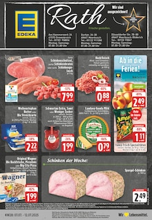 Aktueller EDEKA Prospekt "Aktuelle Angebote" Seite 1 von 24 Seiten für Meerbusch
