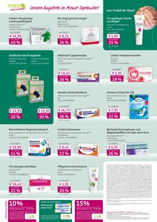 Aktueller mea - meine apotheke Prospekt "Unsere September-Angebote" Aktueller mea - meine apotheke Prospekt
