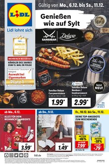 Lidl Prospekt für Steinheim, Westf mit 55 Seiten Lidl Prospekt für Steinheim, Westf: Genießen wie auf Sylt, 55 Seiten, 06.12.2021 - 11.12.2021