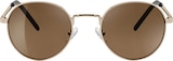 dm-drogerie markt - Sonnenbrille Erwachsene, goldfarbenes Metallgestell, runde braun getönte Gläser Angebot im Prospekt Sonnenbrille Erwachsene, goldfarbenes Metallgestell, runde braun getönte Gläser bei dm-drogerie markt im Prospekt "" für 14,95 €