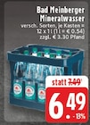 Mineralwasser im Angebot bei EDEKA in Soest Mineralwasser Angebote von Bad Meinberger bei EDEKA Soest für 6,49 €