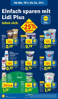 Sahne im Lidl Prospekt "LIDL LOHNT SICH" mit 63 Seiten (Osnabrück)