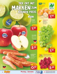Äpfel im Netto Marken-Discount Prospekt "Aktuelle Angebote" mit 59 Seiten (Halle (Saale))