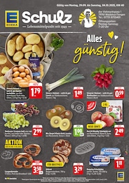 EDEKA Prospekt für Waldshut-Tiengen: "Aktuelle Angebote", 2 Seiten, 29.09.2025 - 04.10.2025