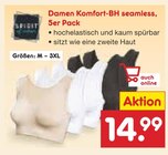 Damen Komfort-BH seamless, 5er Pack im Angebot bei Netto Marken-Discount in Kempten Damen Komfort-BH seamless, 5er Pack Angebote bei Netto Marken-Discount Kempten für 14,99 €