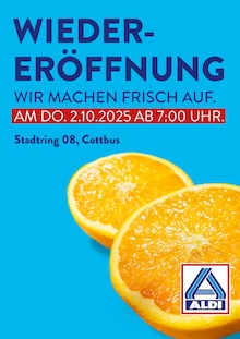 Aktueller ALDI Nord Prospekt für Cottbus mit  Seiten