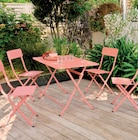 Ensemble Bistro Pliant Cluny en promo chez Hyper U Corbeil-Essonnes à 159,00 €