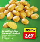 Speisefrühkartoffeln, vorwiegend festkochend bei Lidl im Prospekt "" für 2,69 €