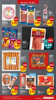 Bratwurst im Penny Prospekt "Wer günstig will, muss Penny." mit 40 Seiten (Ulm)