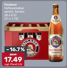 Getränke König - Hefeweissbier Angebot im Prospekt Hefeweissbier bei Getränke König im Prospekt "" für 17,49 €