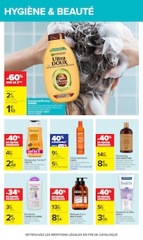 Promotion Garnier dans le prospectus Carrefour, valable du 24/08/2026 au 07/09/2026 Promo Garnier dans le catalogue Carrefour du moment à la page 54