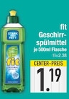 Geschirrspülmittel im EDEKA Prospekt Geschirrspülmittel von fit im aktuellen EDEKA Prospekt für 1,19 €