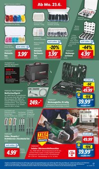 Bohrmaschine im aktuellen Lidl Prospekt (Frankfurt (Main)) Bohrmaschine im Lidl Prospekt "LIDL LOHNT SICH" mit 64 Seiten (Frankfurt (Main))