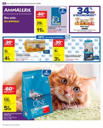 Offre Croquettes chat stérilisé dans le catalogue Carrefour Market du moment à la page 60