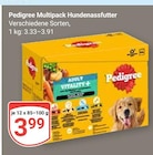 Multipack Hundenassfutter im Angebot bei GLOBUS in Kempen Multipack Hundenassfutter Angebote von Pedigree bei GLOBUS Kempen für 3,99 €