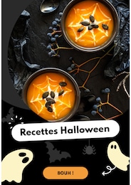 Prospectus Recettes à Bengy-sur-Craon, "Recettes Halloween", 1 page, 13/10/2025 - 01/11/2025