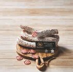 Promo Saucisse sèche de montagne à la perche ou saucisson sec bridé de montagne à 18,32 € dans le catalogue U Express à Notre-Dame-de-Riez
