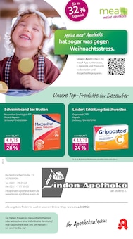 Aktueller mea - meine apotheke Prospekt "Unsere Dezember-Angebote" Seite 1 von 4 Seiten für Köln