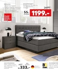 Boxspringbett im aktuellen porta Möbel Prospekt