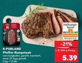 Pfeffer-Rumpsteak bei Kaufland im Offenbach Prospekt für 5,39 €