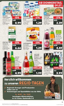 Milch im aktuellen Kaufland Prospekt (Hannover) Milch im Kaufland Prospekt "Hier bin ich richtig" mit 52 Seiten (Hannover)