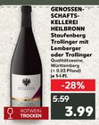 Staufenberg Trollinger mit Lemberger im Angebot bei Kaufland in Aalen Staufenberg Trollinger mit Lemberger Angebote von Genossenschaftskellerei Heilbronn bei Kaufland Aalen für 3,99 €