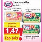 Sacs poubelles - HANDY BAG en promo chez Norma Colmar à 1,47 €