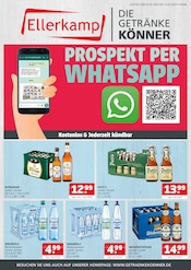 Aktueller Getränke Ellerkamp Getränkemarkt Prospekt in Isterberg und Umgebung, "DIE GETRÄNKEKÖNNER" mit 4 Seiten, 07.07.2025 - 12.07.2025