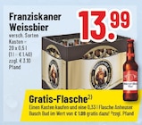 Weissbier Angebote von Franziskaner bei Trinkgut Herten für 13,99 €