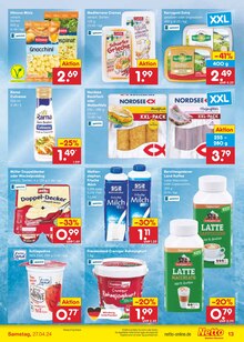 Milch im Netto Marken-Discount Prospekt "Aktuelle Angebote" mit 51 Seiten (Fürth)