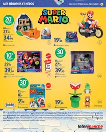 Prix et réduction Super Mario dans le prospectus Intermarché Hyper en cours Offre Super Mario dans le catalogue Intermarché Hyper du moment à la page 35