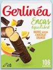 Barre x 10 Chocolat Orange - Gerlinéa dans le catalogue Intermarché