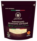 PARMIGIANO REGGIANO AOP AU LAIT CRU RAPE U SAVEURS dans le catalogue Hyper U