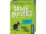 Kartenspiel im MediaMarkt Saturn Prospekt More Game of Quotes Kartenspiel von KOSMOS im aktuellen MediaMarkt Saturn Prospekt für 10,45 €