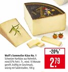 Sommelier Käse No. 1 im Angebot bei Marktkauf in Neu-Ulm Sommelier Käse No. 1 Angebote von Wolf’s bei Marktkauf Neu-Ulm für 2,79 €