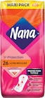 Serviettes hygiéniques v-protection ultra régulier x26 - NANA en promo à 1,35 € chez Intermarché Super Serviettes hygiéniques v-protection ultra régulier x26 - NANA dans le catalogue Intermarché Super