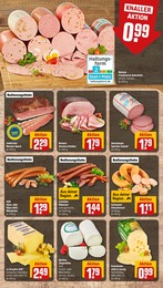 Wurst Angebot im aktuellen REWE Prospekt auf Seite 9