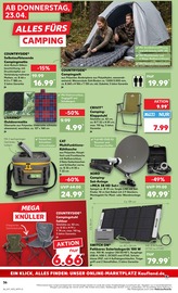 Aktueller Kaufland Prospekt mit Zelt, "Aktuelle Angebote", Seite 36