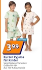 Unterwäsche im Action Prospekt Kurzer Pyjama für Kinder im aktuellen Action Prospekt für 3,99 €