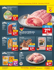 Rindfleisch im aktuellen Netto Marken-Discount Prospekt (Augsburg) Rindfleisch im Netto Marken-Discount Prospekt "Aktuelle Angebote" mit 65 Seiten (Augsburg)