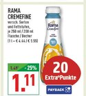 Cremefine Angebote von Rama bei Marktkauf Beckum für 1,11 €
