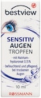 Sensitiv Augentropfen von Bestview im aktuellen Rossmann Prospekt